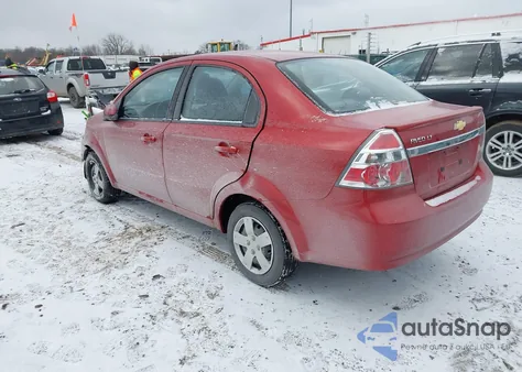2011 Chevrolet Aveo 1Lt from USA, damaged, VIN KL1TD5DE6BB231553